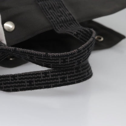 Hermès Gray Canvas Herline