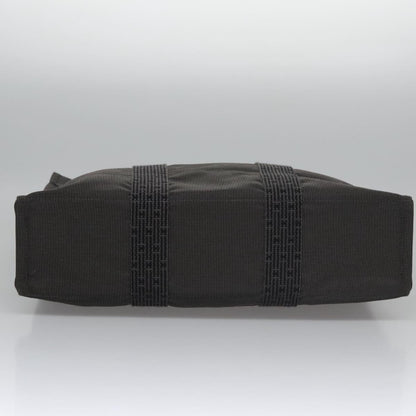 Hermès Gray Canvas Herline