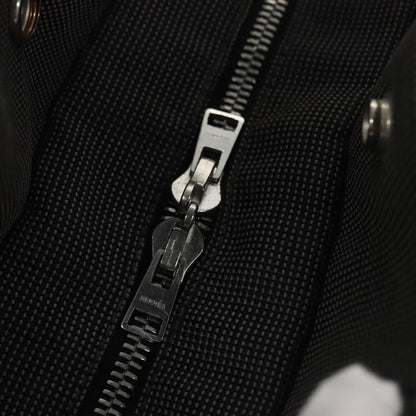 Hermès Gray Canvas Herline