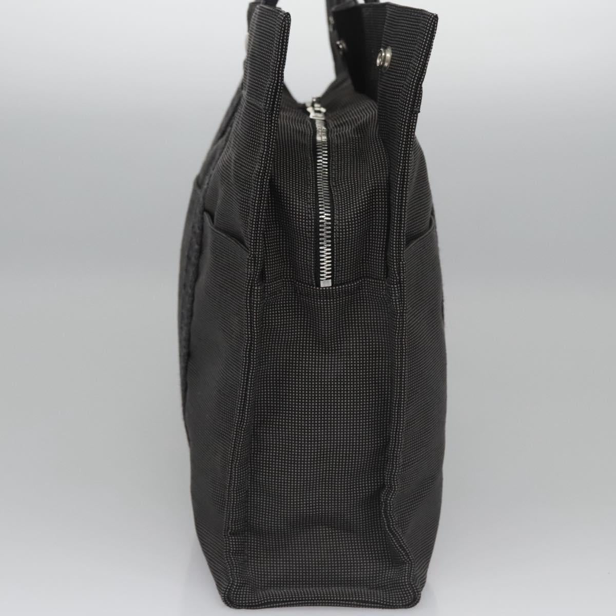Hermès Gray Canvas Herline