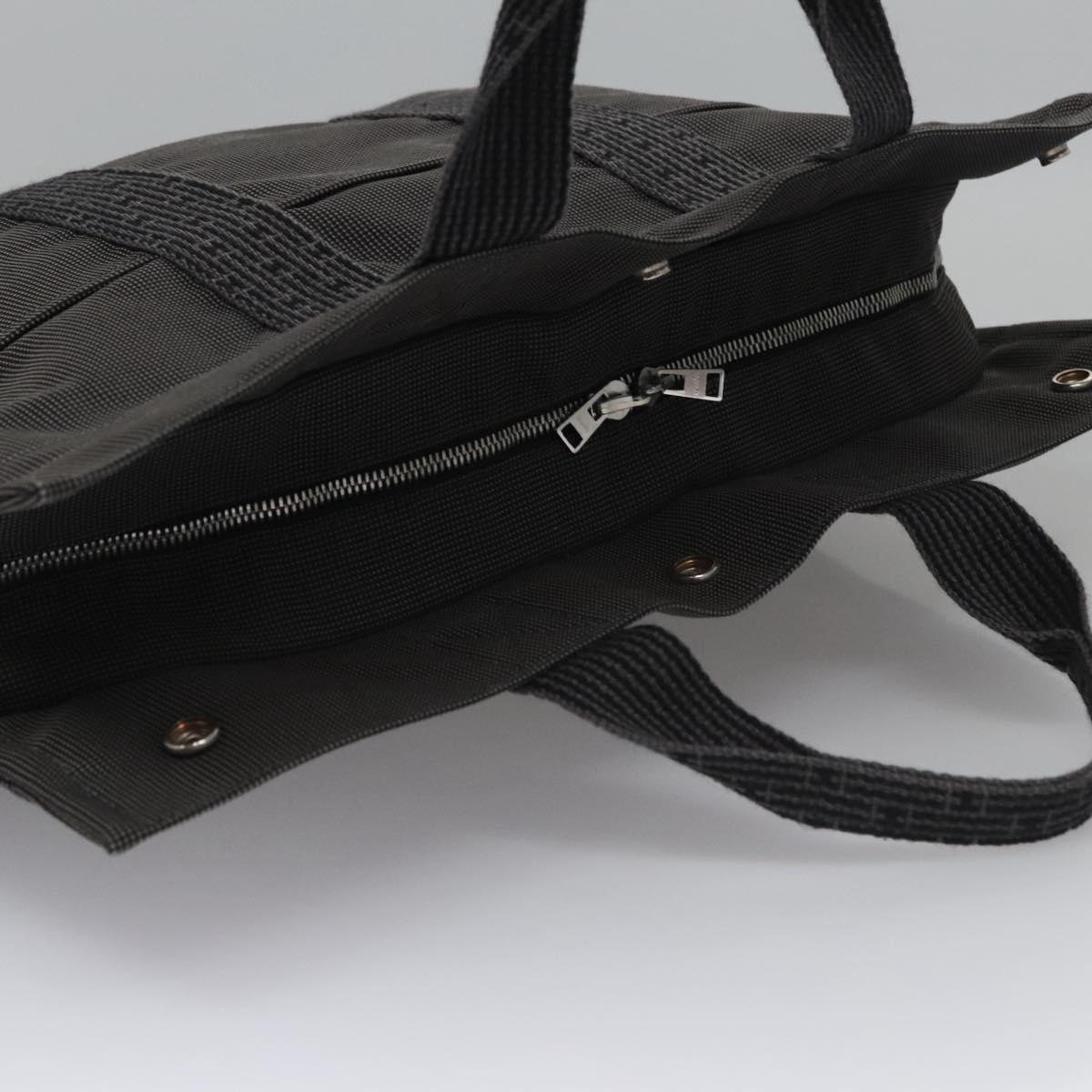 Hermès Gray Canvas Herline