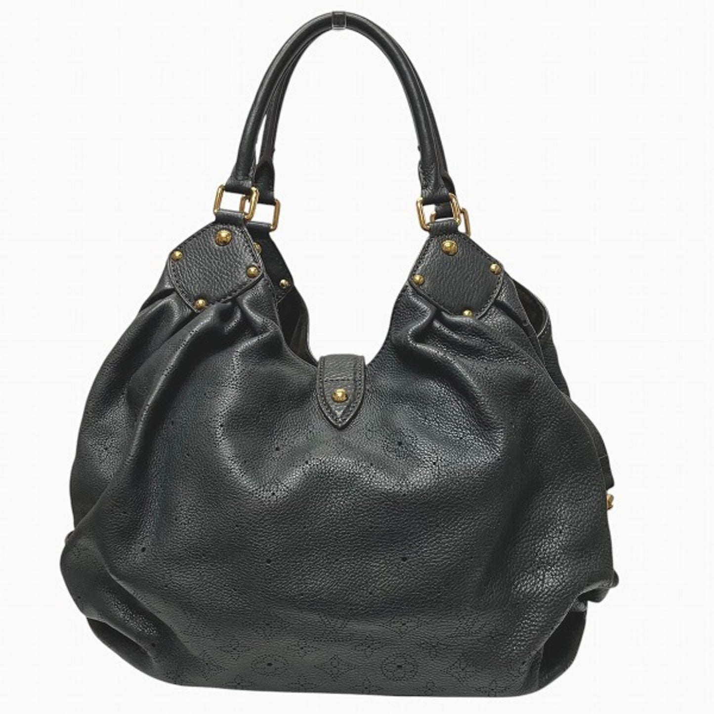 Louis Vuitton Black Leather Mahina