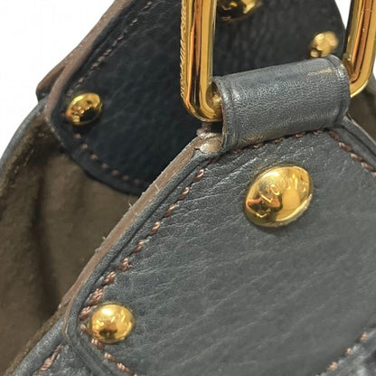 Louis Vuitton Black Leather Mahina