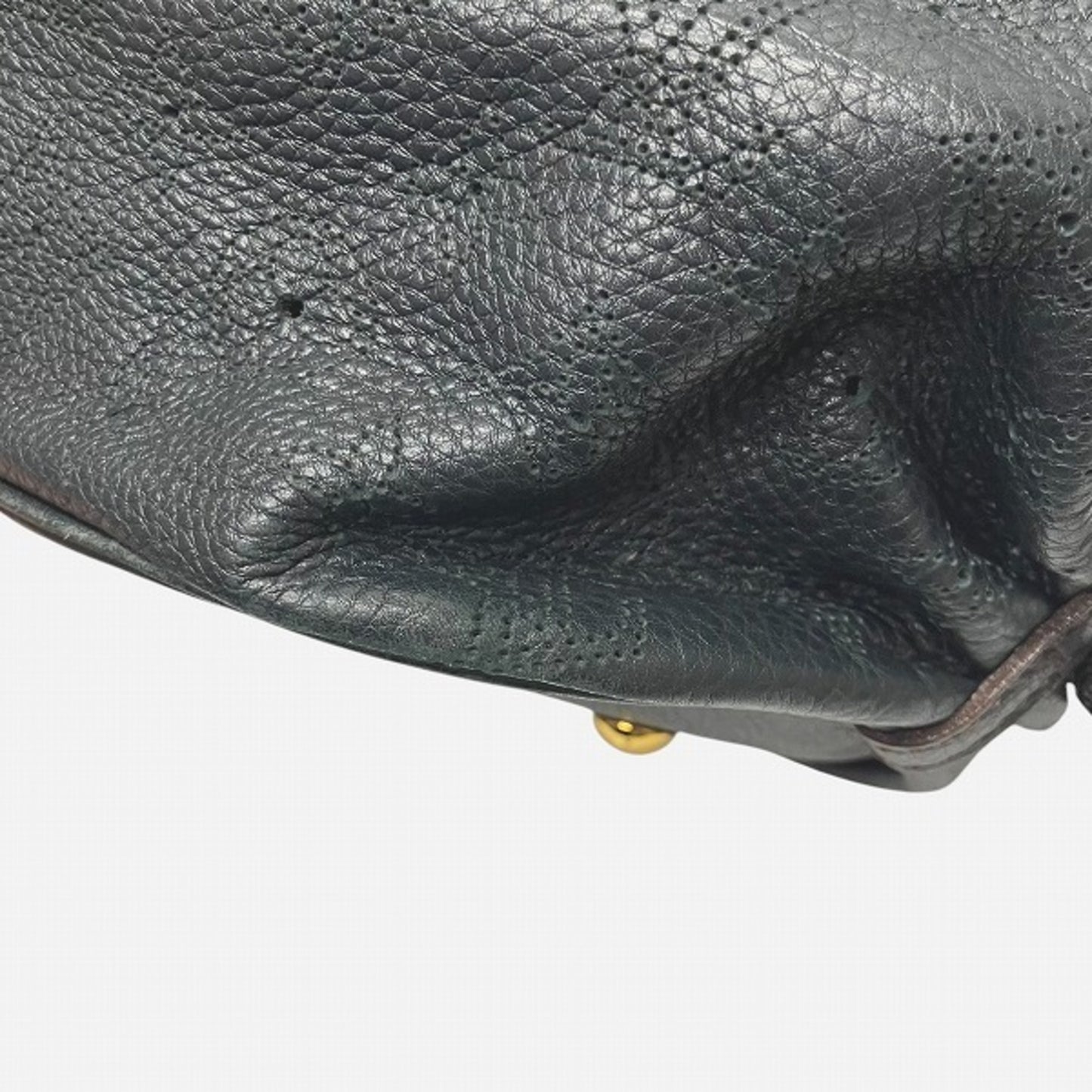 Louis Vuitton Black Leather Mahina