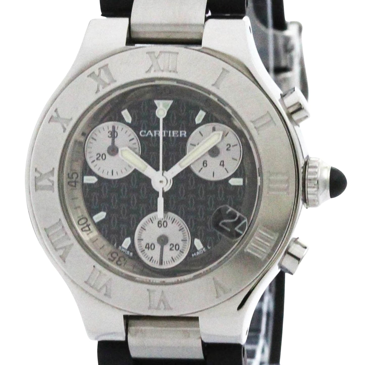 Cartier Black Steel Must 21