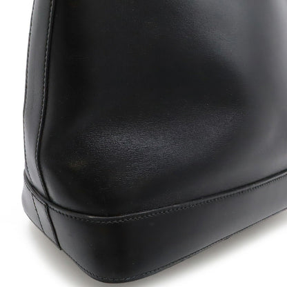 Hermès Black Leather Sellier