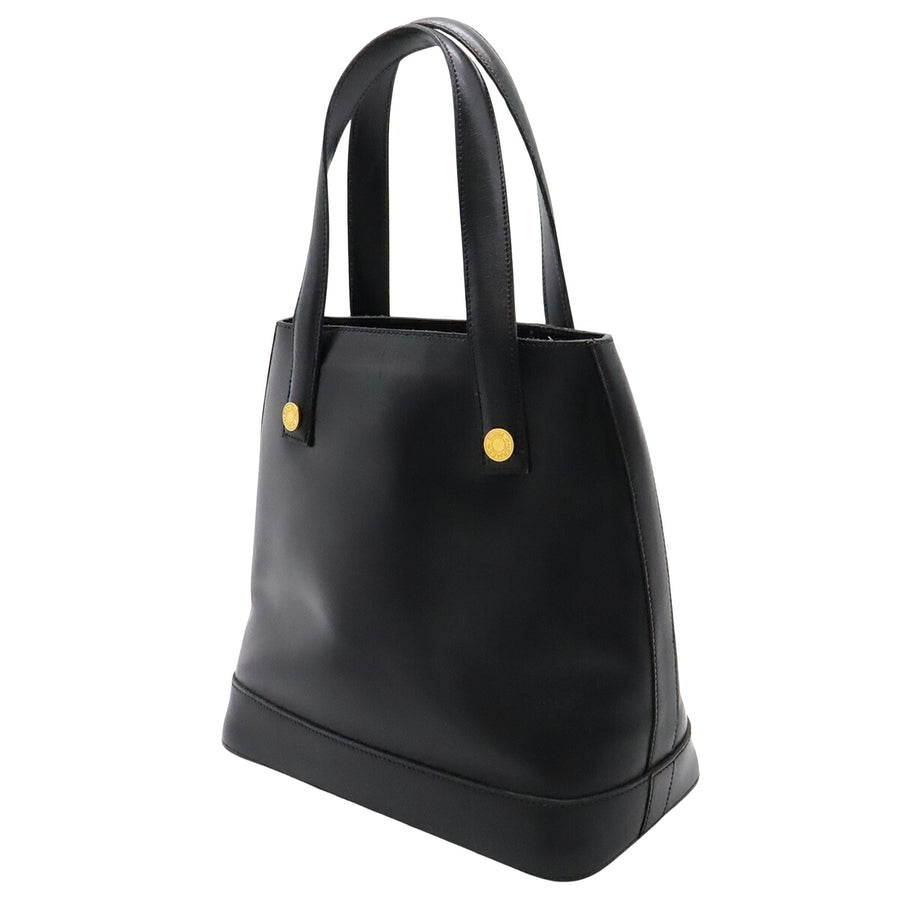 Hermès Black Leather Sellier