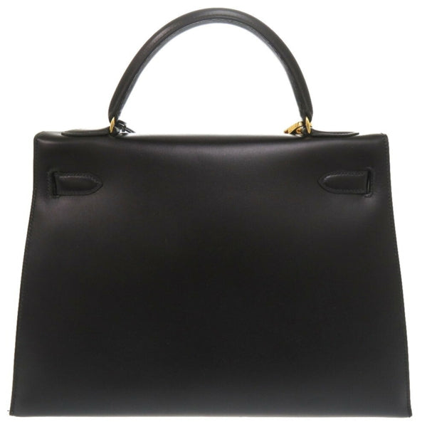 Hermès Silver Leather Handbag