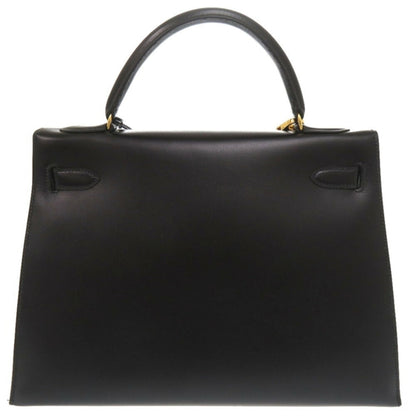 Hermès Silver Leather Handbag
