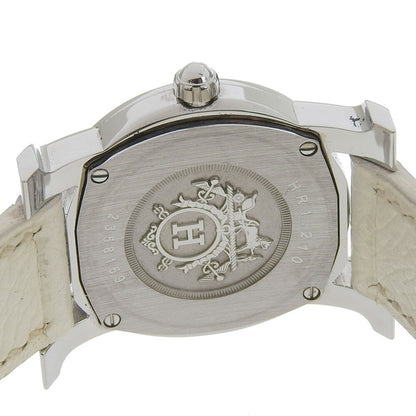 Hermès White Steel H