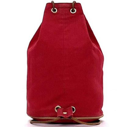 Hermès Red Canvas Sherpa