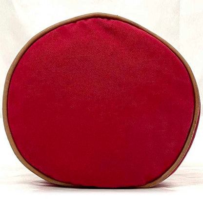 Hermès Red Canvas Sherpa