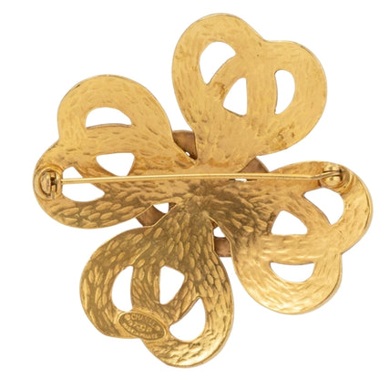 Chanel Gold Gold Plated Coco Mark