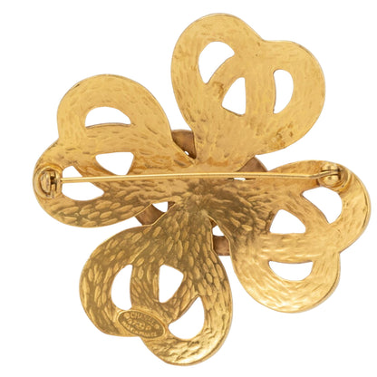 Chanel Gold Gold Plated Coco Mark