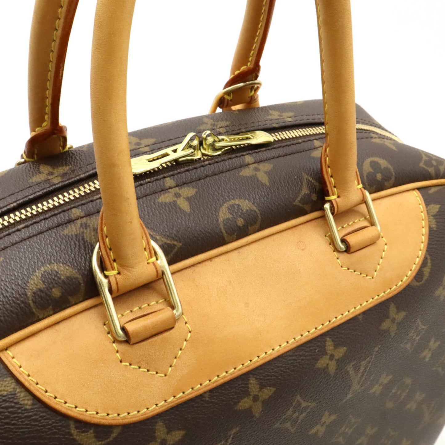 Louis Vuitton Brown Canvas Deauville