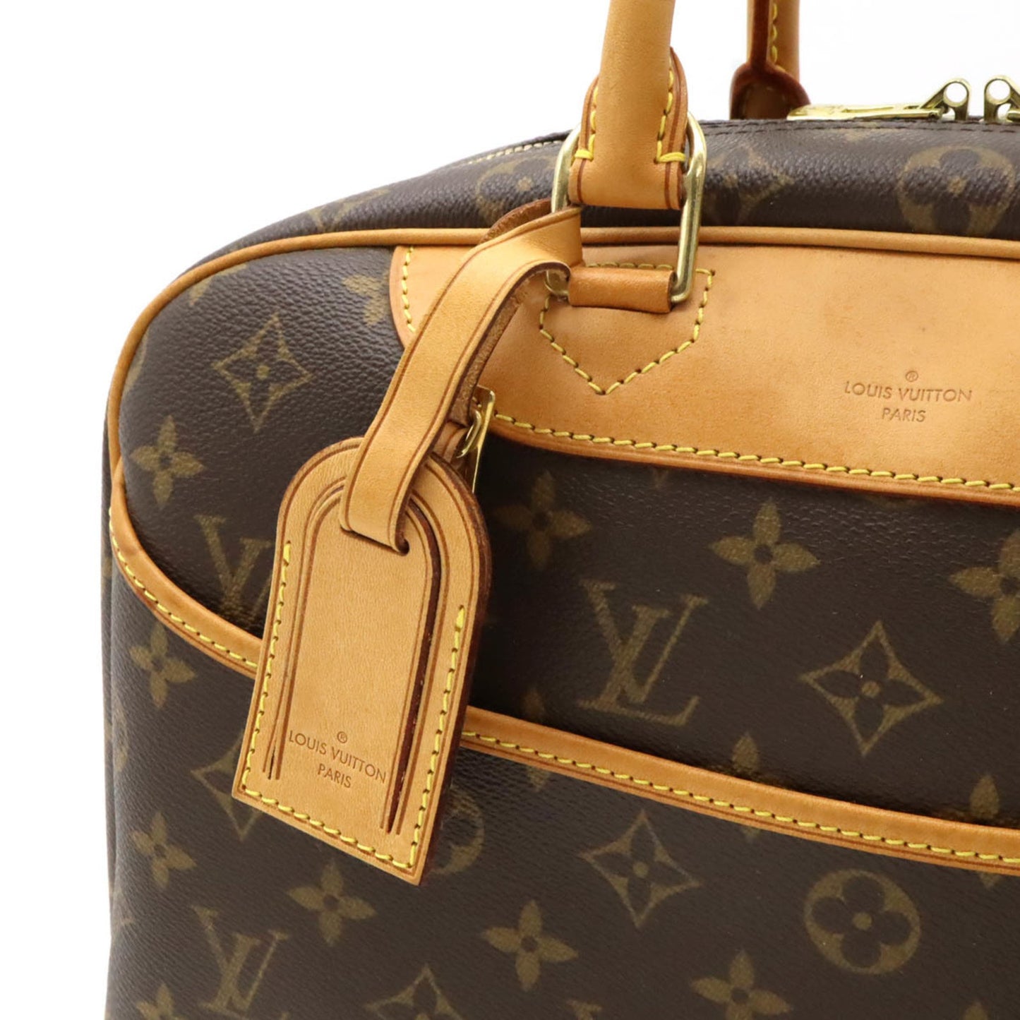 Louis Vuitton Brown Canvas Deauville