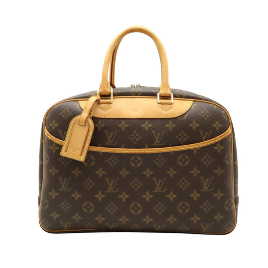 Louis Vuitton Brown Canvas Deauville