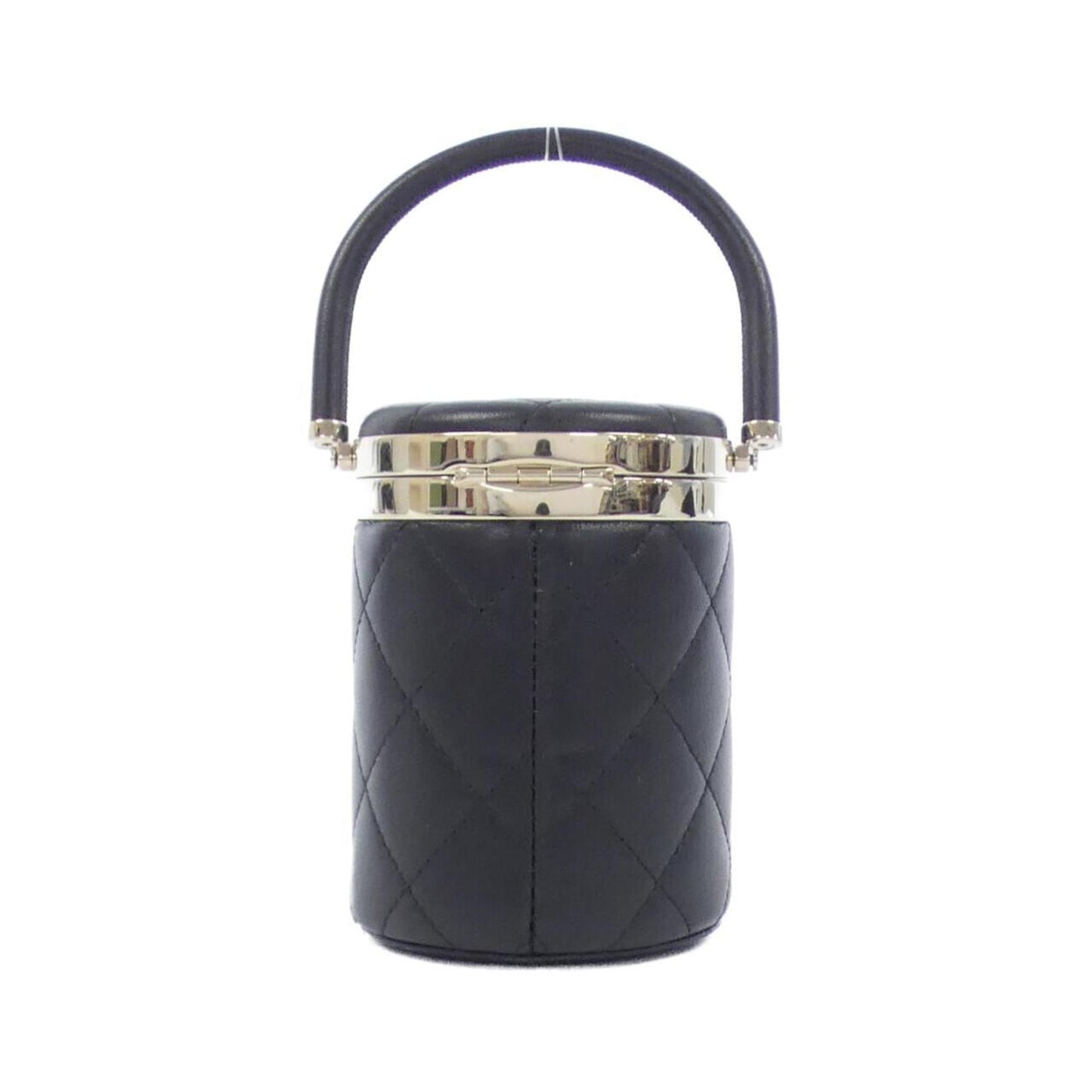Chanel Black Leather Coco Handle