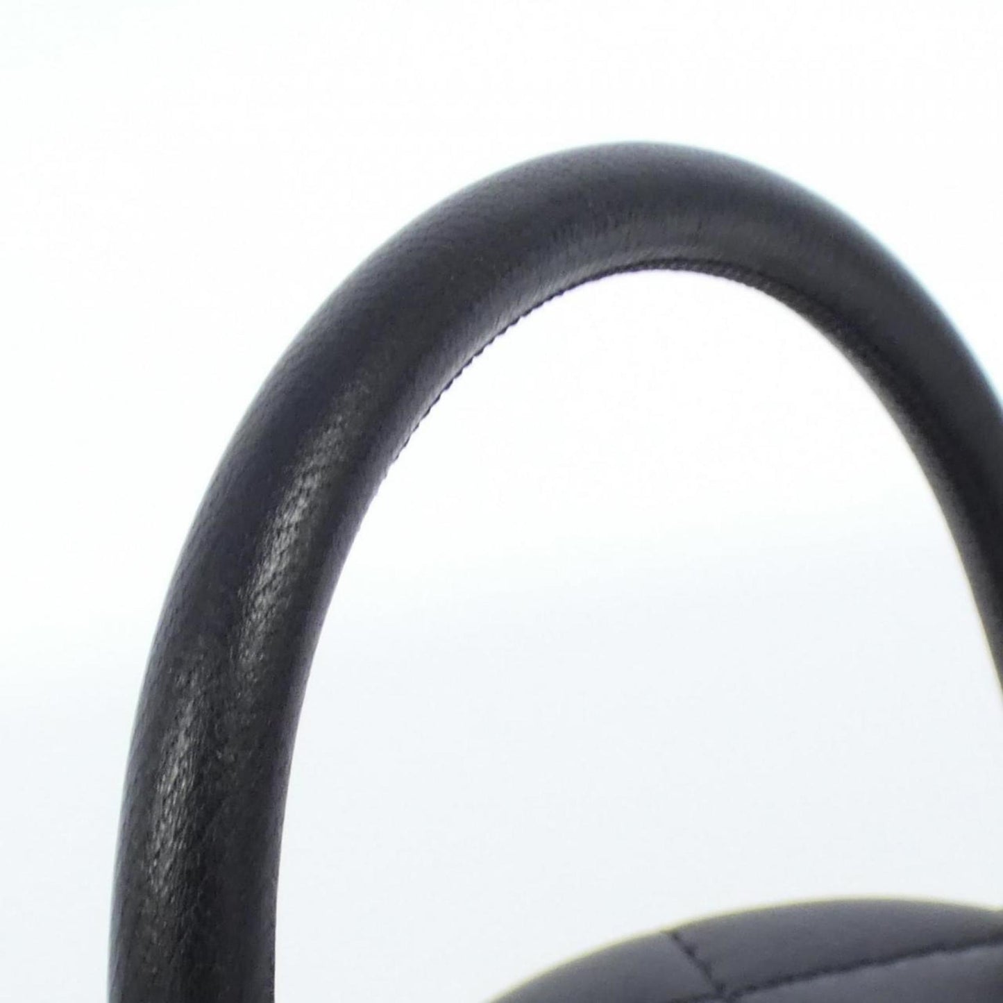 Chanel Black Leather Coco Handle