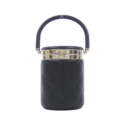 Chanel Black Leather Coco Handle