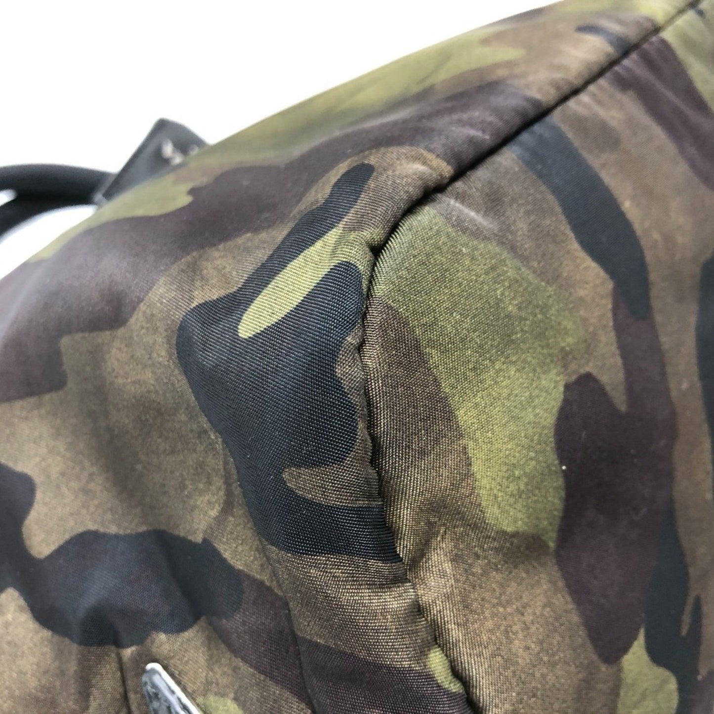 Prada Brown Synthetic Tessuto