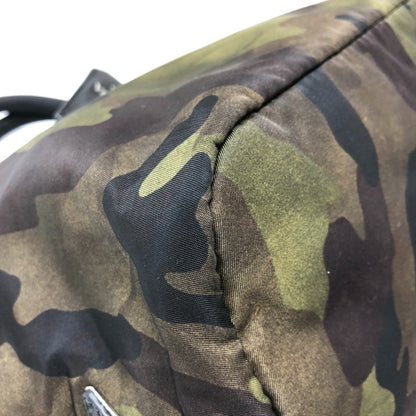 Prada Brown Synthetic Tessuto