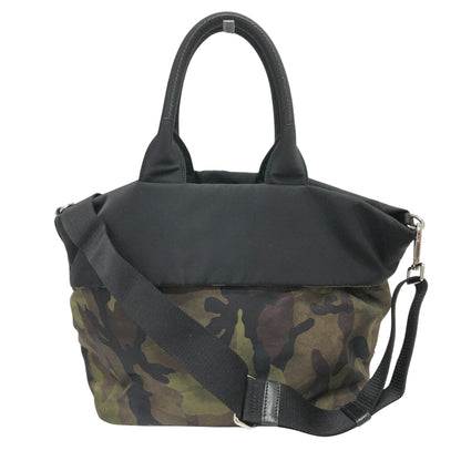 Prada Brown Synthetic Tessuto