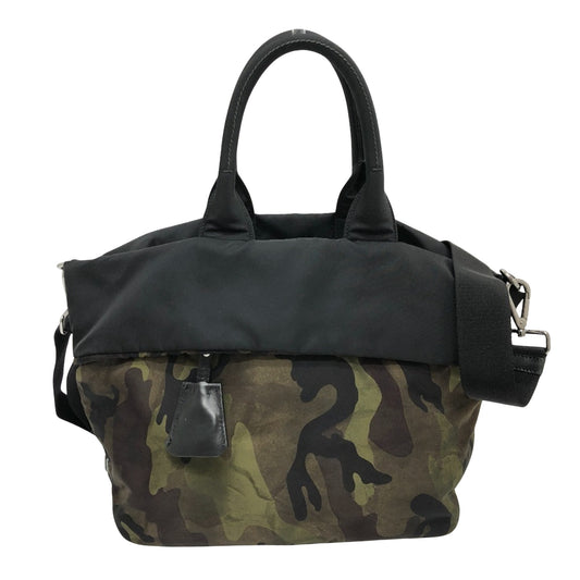 Prada Brown Synthetic Tessuto