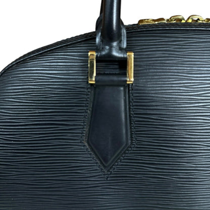 Louis Vuitton Black Leather Jasmine