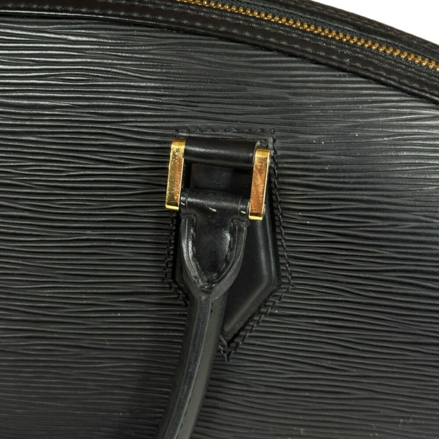 Louis Vuitton Black Leather Jasmine