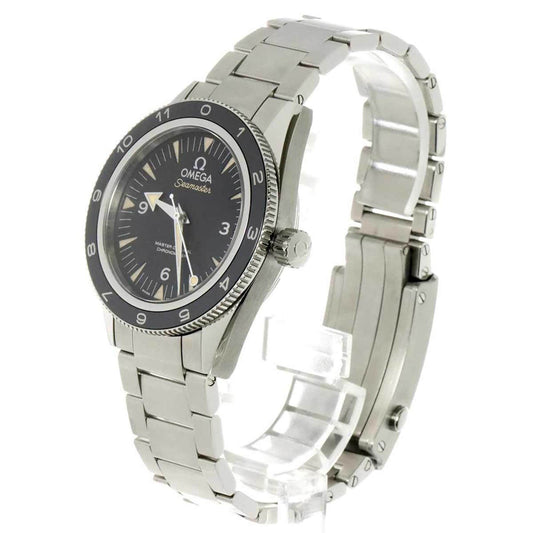 Omega Black Steel Seamaster 300
