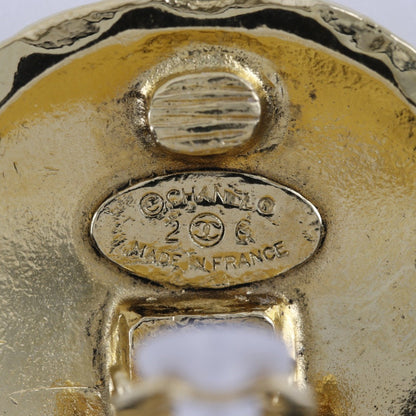 Chanel Gold Gold Plated Coco Mark