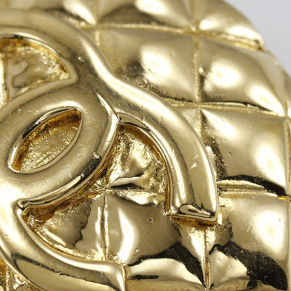 Chanel Gold Gold Plated Coco Mark