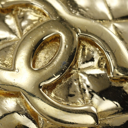 Chanel Gold Gold Plated Coco Mark