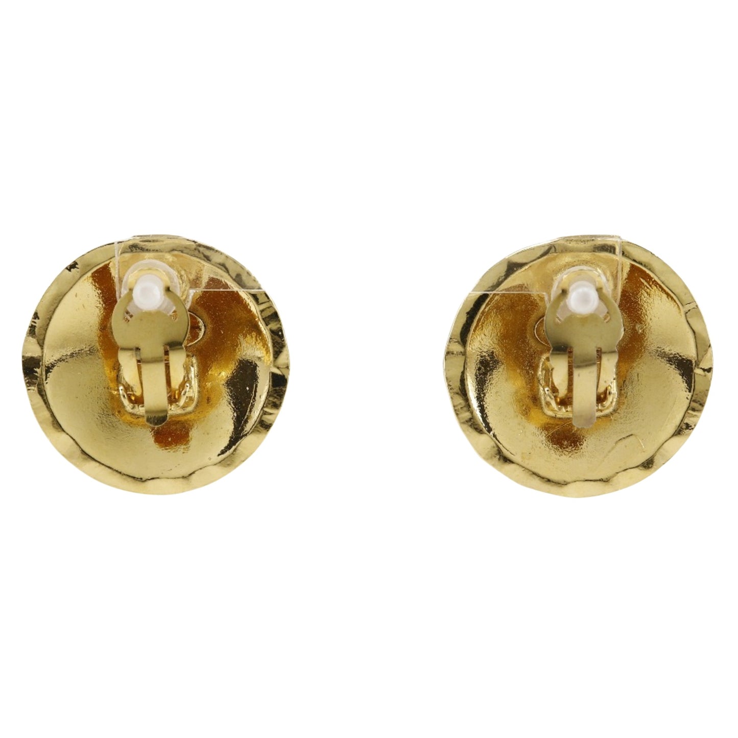 Chanel Gold Gold Plated Coco Mark