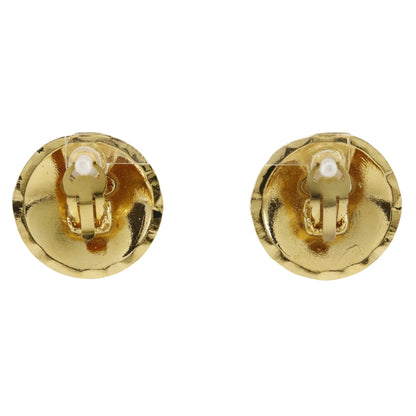 Chanel Gold Gold Plated Coco Mark