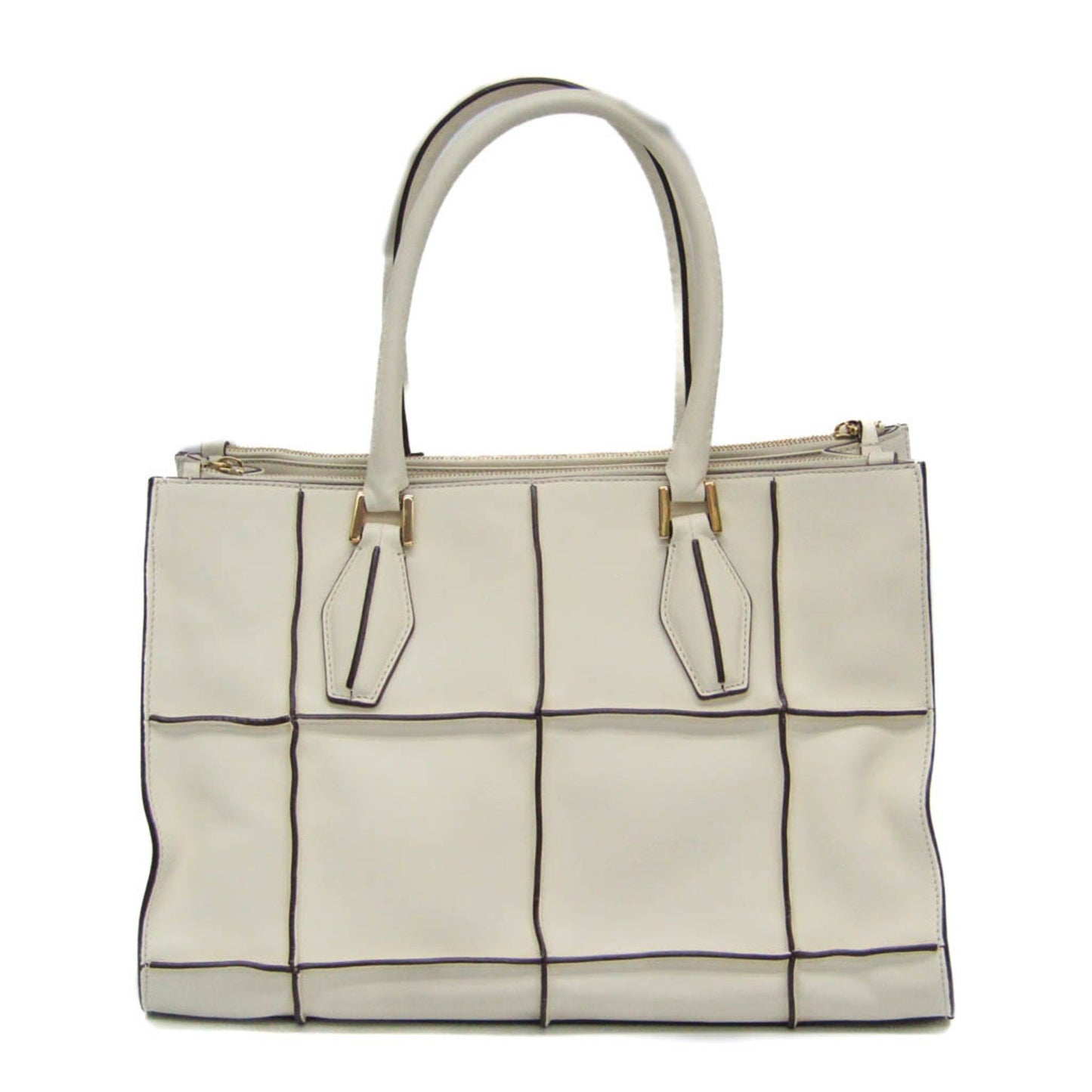 Tod's White Leather D-cube