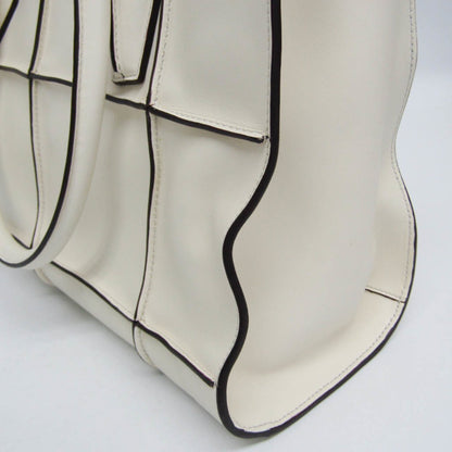 Tod's White Leather D-cube