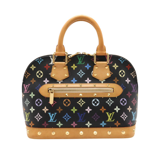 Louis Vuitton Black Canvas Alma