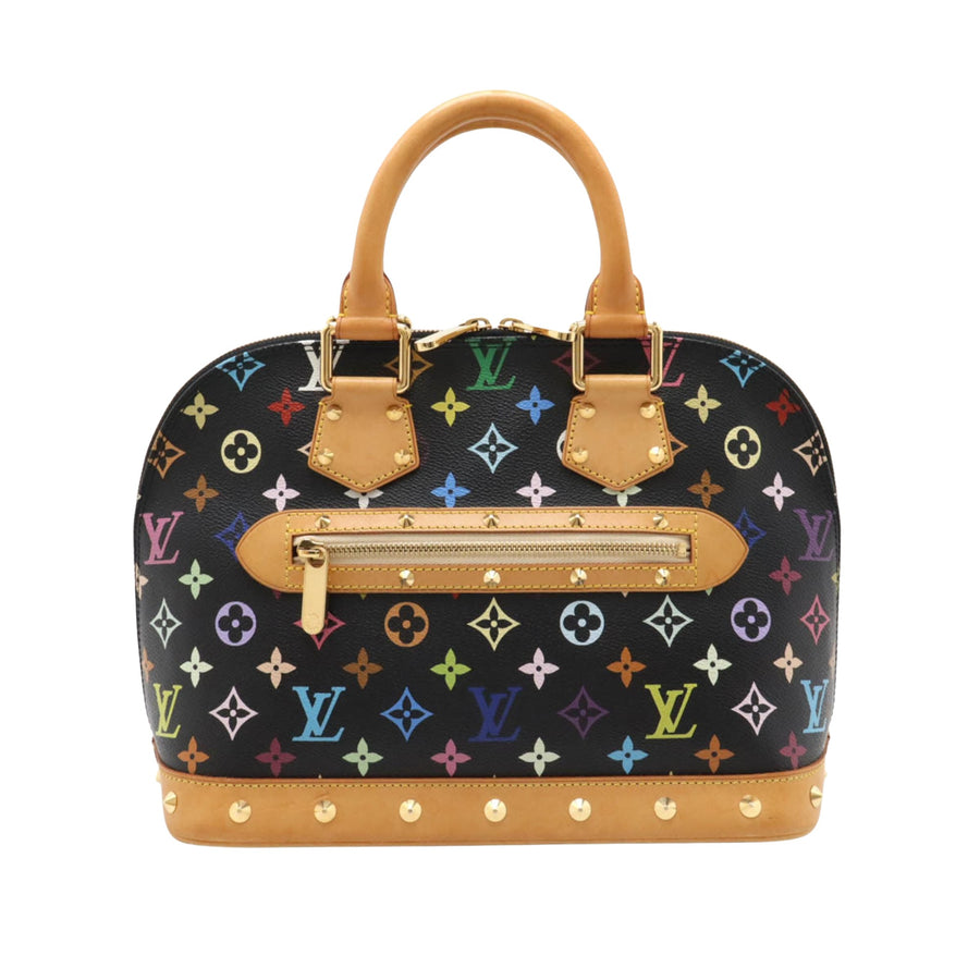 Louis Vuitton Black Canvas Alma