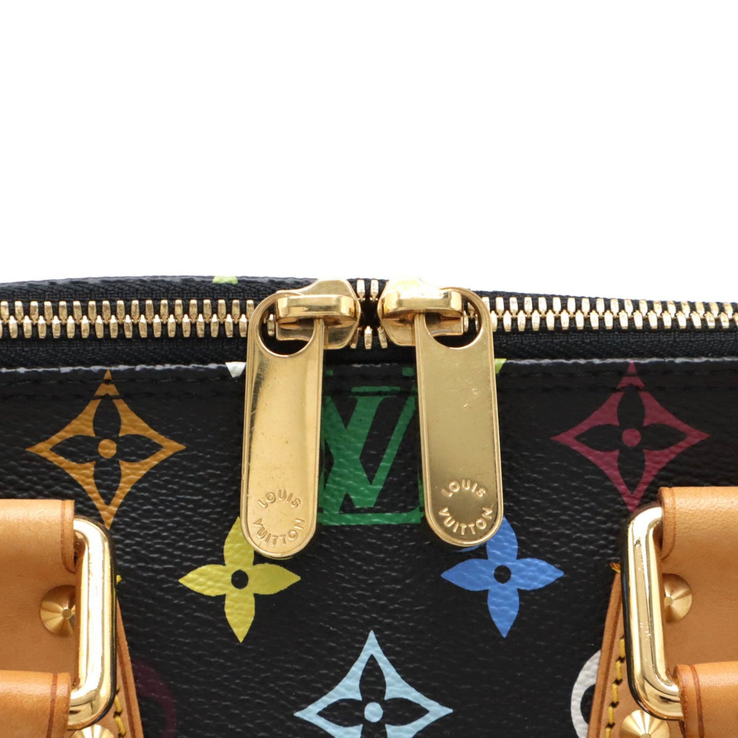 Louis Vuitton Black Canvas Alma