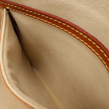 Louis Vuitton Brown Leather Alma