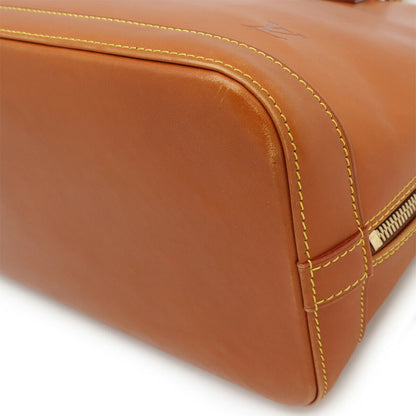 Louis Vuitton Brown Leather Alma