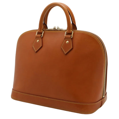 Louis Vuitton Brown Leather Alma