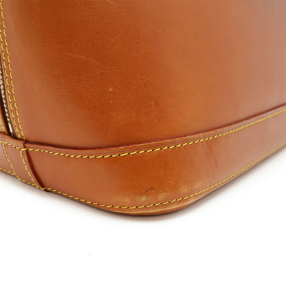 Louis Vuitton Brown Leather Alma