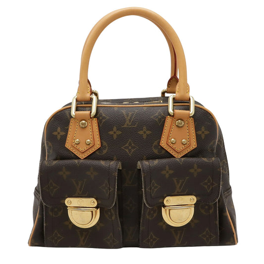 Louis Vuitton Brown Canvas Manhattan Pm
