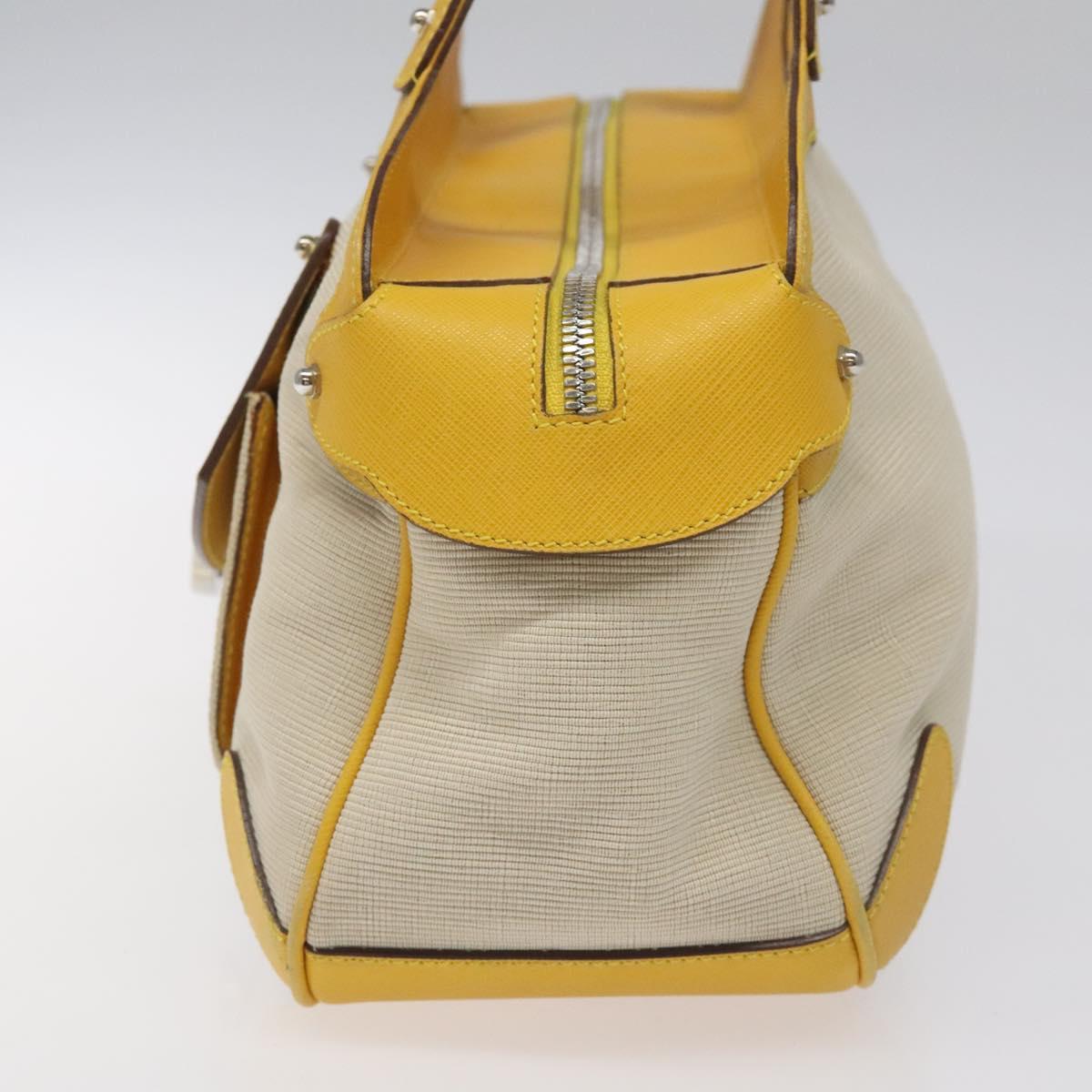 Salvatore Ferragamo Brown Canvas Gancini