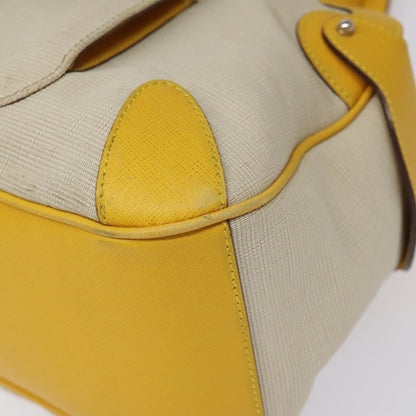 Salvatore Ferragamo Brown Canvas Gancini