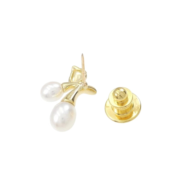 Chanel Gold Gold Plated Coco Mark