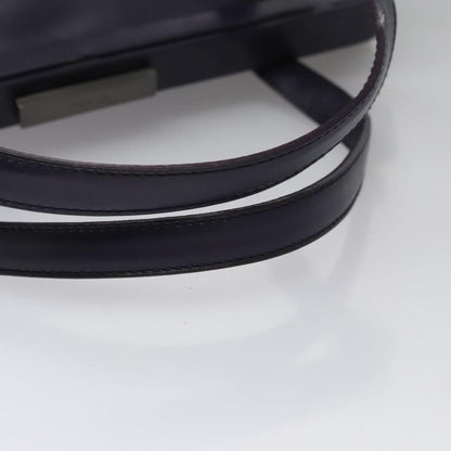 Prada Purple Leather Tote